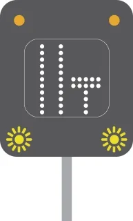 Lane ahead closed