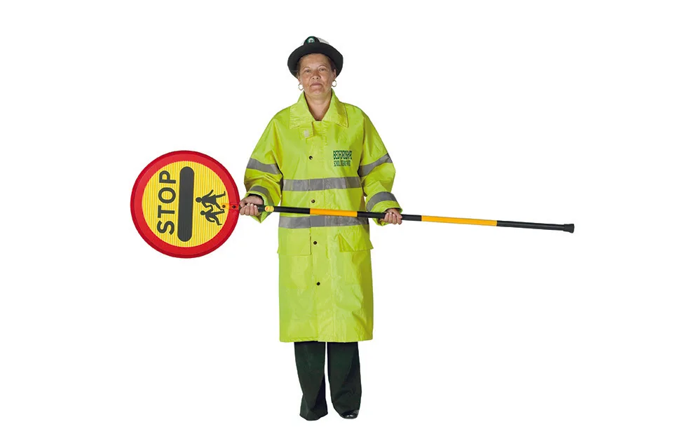 Barrier to stop pedestrians crossing