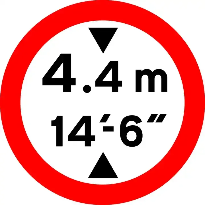 Illustration for the question: Which type of vehicle does this sign apply to?
