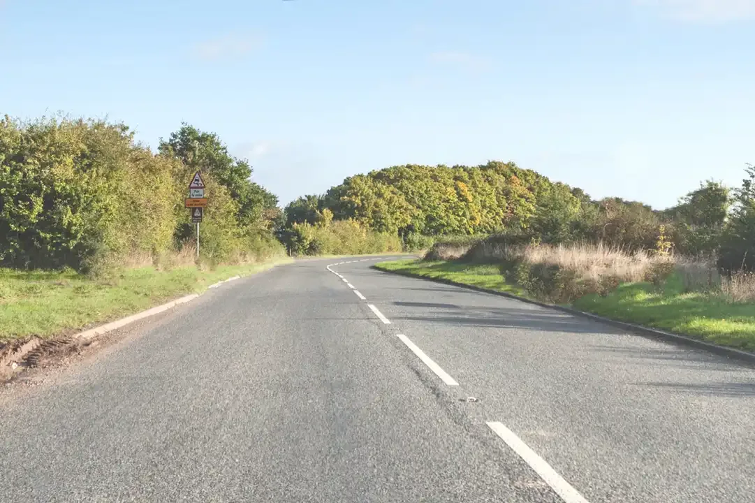 Illustration for the question: What does this road marking mean?