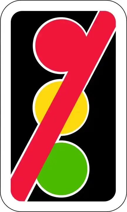 Illustration for the question: What should you do when you see this sign at a crossroads?