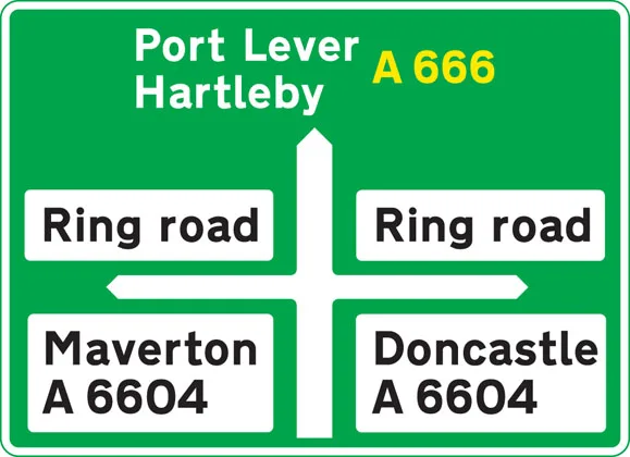 Primary route forming part of a ring road