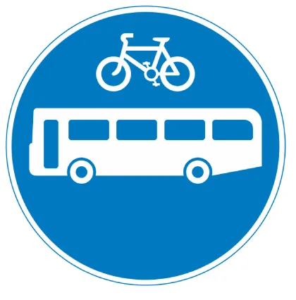 Buses and cycles only